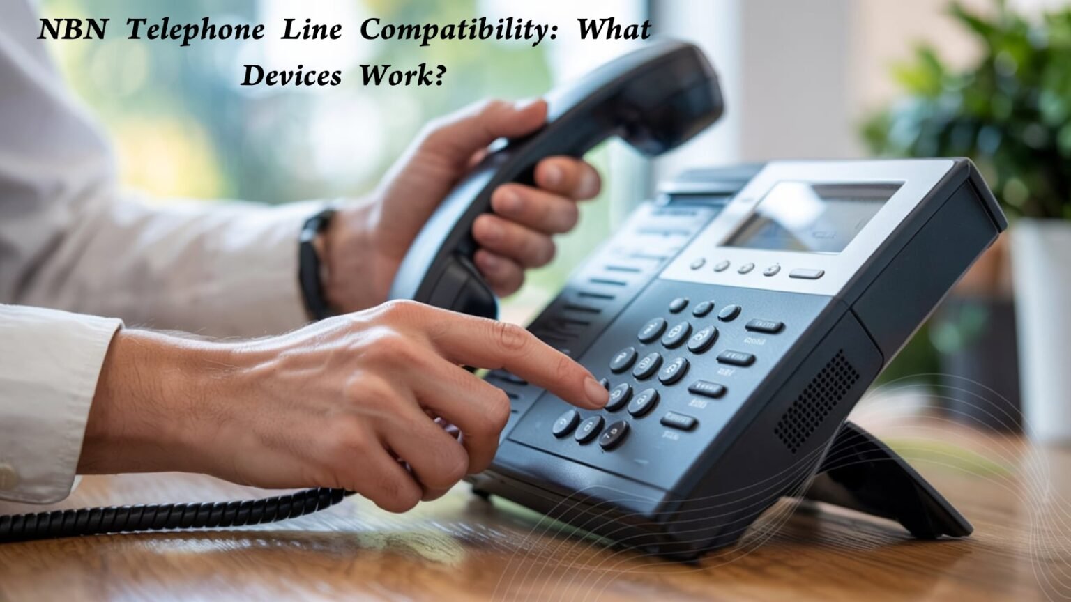 NBN Telephone Line Compatibility: What Devices Work?