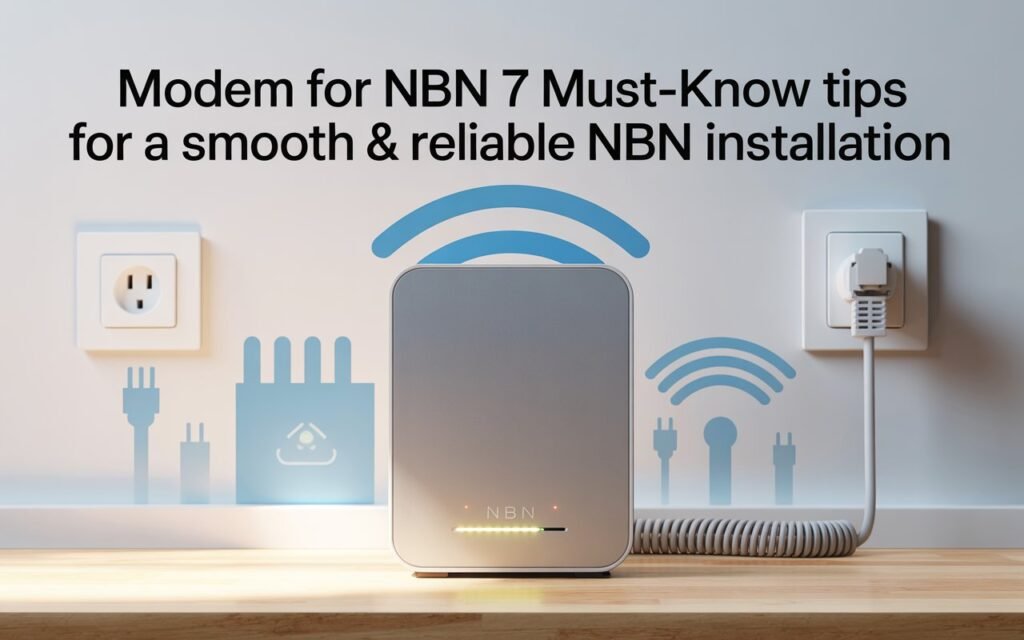 Modem for NBN: 7 Must-Know Tips for a Smooth & Reliable NBN Installation 3 Modem for NBN