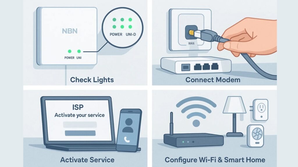 NBN Network Termination Device Setup: Do You Need a Technician or Not? 4 Step-by-Step: What You Can Set Up Without a Technician